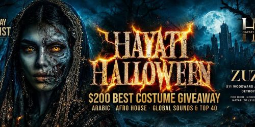 HAYATI NIGHTS PRESENTS: HAYATI HALLOWEEN