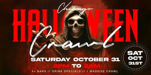 Chicago Halloween Bar Crawl \u2014 Halloween Saturday on Sat, Oct 31st
