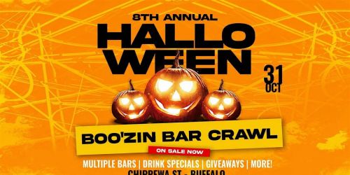 8th Annual Halloween Boo'zin Bar Crawl