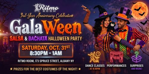 Ritmo Room's Anniversary - GalaWeen:  Salsa & Bachata Halloween Social