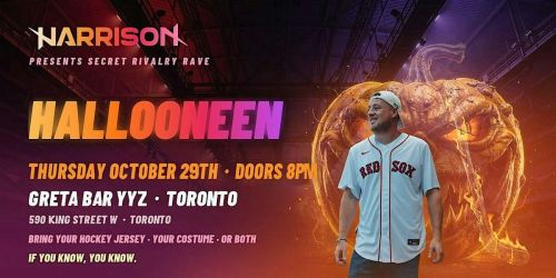 Harrison Presents: HALLOONEEN-Toronto