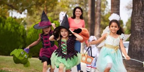 Community trick-or-treat event at UHS Senior Living at Ideal
