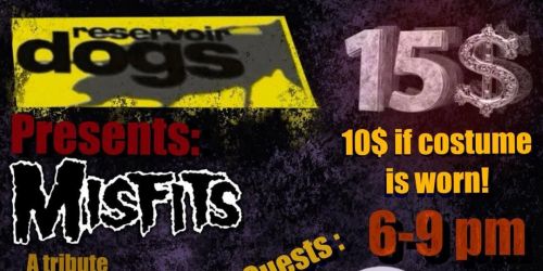Misfits tribute concert halloween night