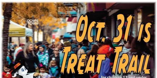 The Downtown Vernon Treat Trail, is baaaaack! Bring the kids to our neighbourhood first.  Oct. 31.