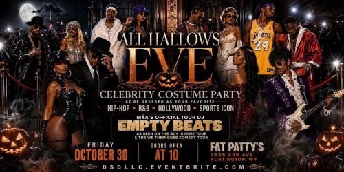CELEBRITY LOOK ALIKE COSTUME PARTY WITH R&B SUPERSTAR M\u00ddA'S TOUR DJ EB