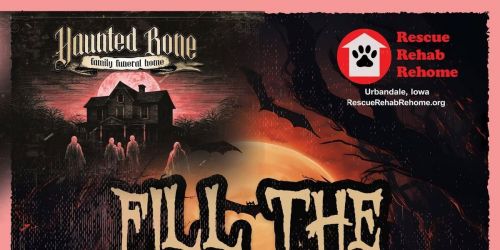 Trick or Treat and Fill the Mausoleum for Rescue Rehab Rehome