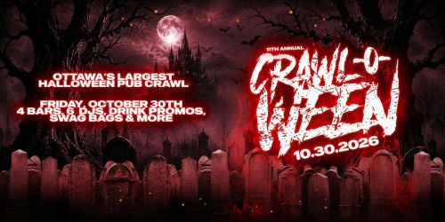 Crawl-O-Ween 2026 Ottawa's Biggest Halloween Pub Crawl