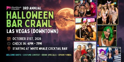 Halloween Bar Crawl 10\/31 - LAS VEGAS (Downtown)