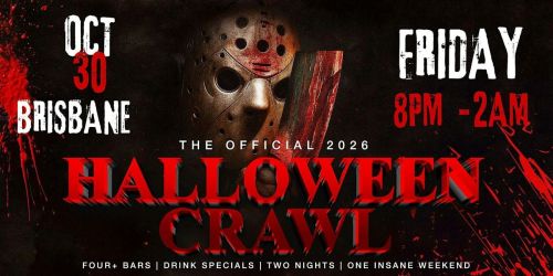 Brisbane Halloween Bar Crawl \u2014 Halloween Friday, Fri, Oct 30