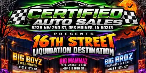 Certified auto sales annual trunk or treat is moving this year 