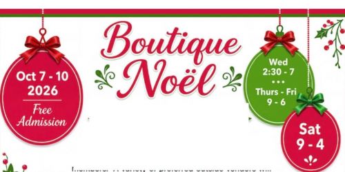 2026 Boutique Noel 