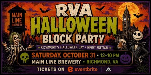 RVA Halloween Block Party at Main Line Brewery