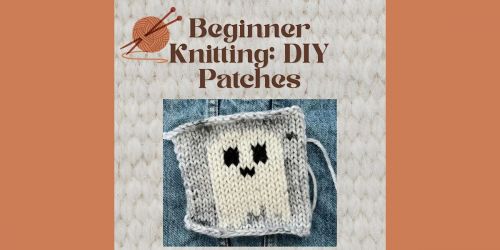Beginner Knitting: DIY Ghost Patch