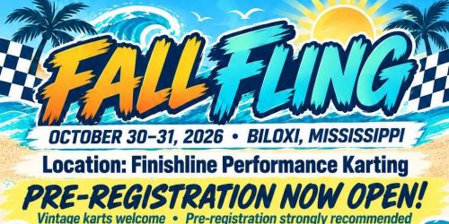 Track or Treat Fall-Fling at Finishline Performance Karting