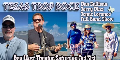 Texas Trop Rock: Jerry Diaz, Dan Sullivan, Jonas Lorence Band