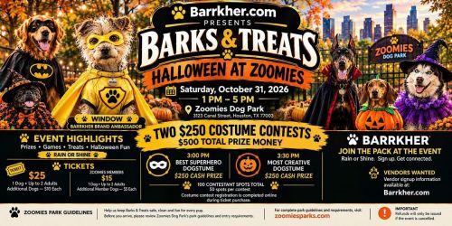 BARRKHER.com Presents Barks & Treats