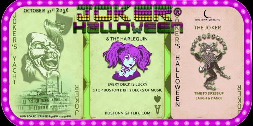 Joker Boston VIP Halloween Party Cruise