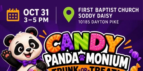 CANDY PANDA-MONIUM Trunk or Treat!