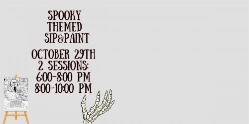 Spooky Paint & Sip @ Salazar