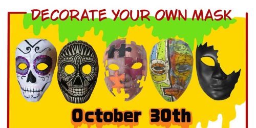 Decorate your own mask!