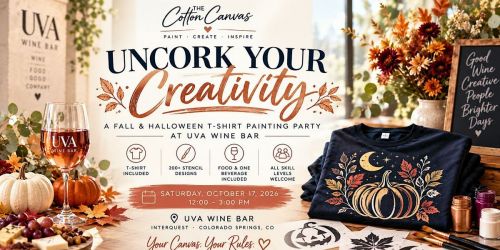 Uncork Your Creativity: A T-Shirt Painting Party at UVA Wine Bar