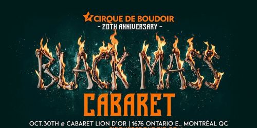 Cirque De Boudoir: BLACK MASS CABARET - Friday