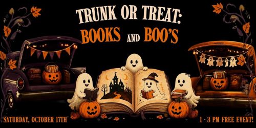 Books & Boos Trunk or Treat!