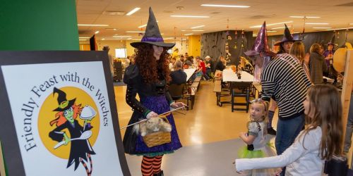 Friendly Feast with the Witches