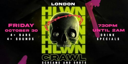London, ON's Haunted Hop 2026: Halloween Bar Crawl (Friday, Oct 30)