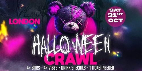 London, ON's Haunted Hop 2026: Halloween Bar Crawl (Saturday, Oct 31)