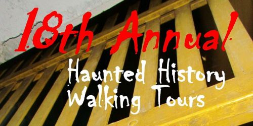 Haunted Tour Fridays  6:00pm