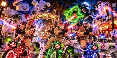 Halloween Ride Downtown Stuart