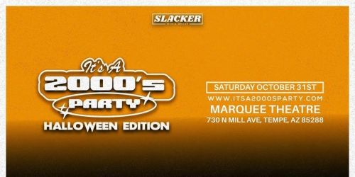 It's A 2000's (Halloween)  Party: Tempe