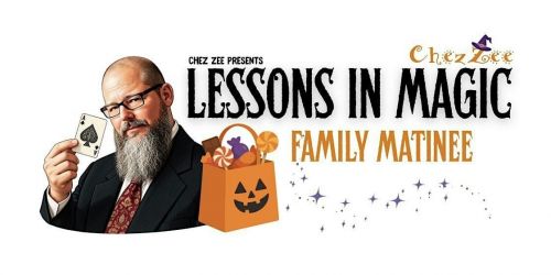 Halloween Day Family Magic Show & Bite-Sized Dessert Bar at Chez Zee
