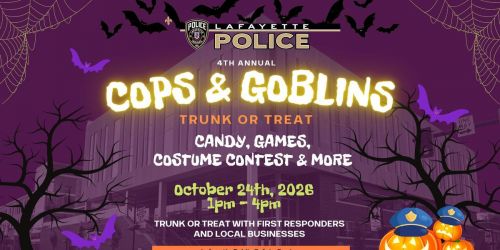 Cops & Goblins Trunk or Treat