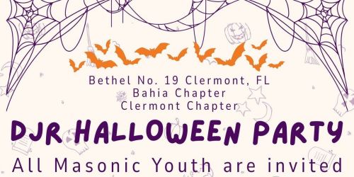 DJR HALLOWEEN PARTY