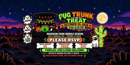 Pug Trunk or Treat