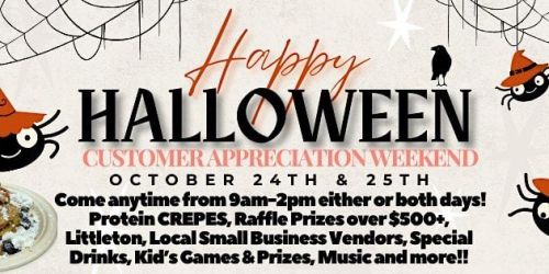 SPOOKY Halloween Customer Appreciation Weekend!
