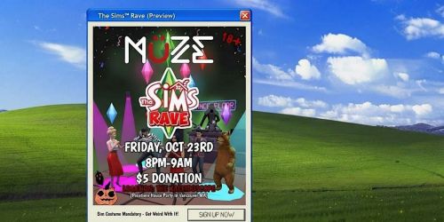 M\u00fcZE: "The Sims" Halloween Rave