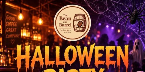 Halloween Party at the Bean and Barrel
