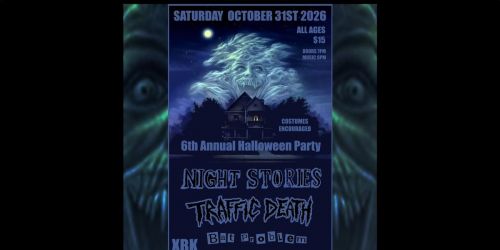 Halloween Party w\/ Night Stories, Traffic Death, Bat Problem