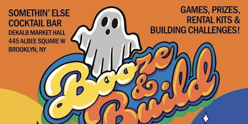 Booze and Build - Halloween
