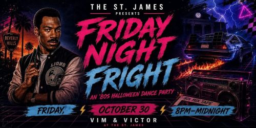 Friday Night Fright: An \u201980s Halloween Dance Party with DJ Dior