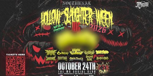 Hollow-Slaughter-Ween ft Fathom, 6deep & more live in West Chicago at The WC Social Club!