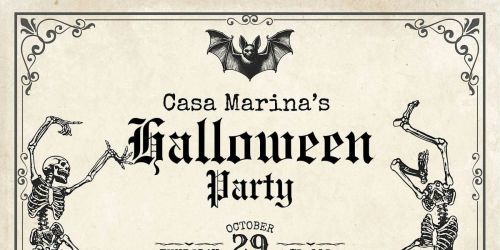 Casa Marina's Annual Halloween Party and Costume Contest