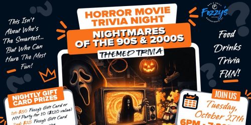 Horror Movie Trivia - Round 2 - Nightmares of the 90s & 2000s