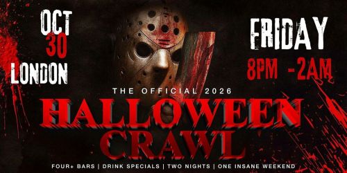 London, ON Halloween Bar Crawl \u2014 Halloween Friday, Fri, Oct 30