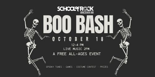 BOO BASH at School of Rock Vancouver!