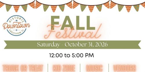 Main Street Crestview Association Annual Fall Festival