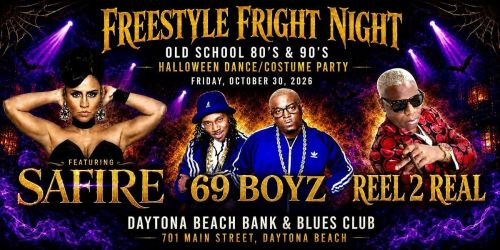 FREESTYLE & OLD SCHOOL HALLOWEEN COSTUME PARTY!  SAFIRE PERFORMING LIVE!